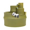 thumbnail image 1 of Maceta de bonsái novedosa, maceta de resina, maceta para flores, maceta Panda, 1 of 7