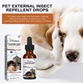 thumbnail image 4 of Xihbxyly Gotas para El Alivio de La Picazón En Mascotas, Fórmula Repelente de Pulgas, Protección Contra Garrapatas y Piojos, Seguro para Cachorros y Mascotas Pequeñas, Ingredientes Vegetales, 30 Ml,, 4 of 7
