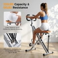 thumbnail image 4 of Squat Machine,  Capacity Glute Workout Equipment for Home, Full Body Exercise Rower with Adjustable Resistance, Foldable Glute Exercise Machine, 4 of 7