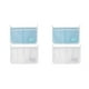 thumbnail image 1 of Inteprter Bolsa de malla para almacenamiento de refrigerador, organizador colgante, estante de congelador montado en la pared, herramienta de limpieza de No.03 2piezas Inteprter CBP162754, 1 of 5