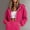 Hot Pink women fall winter hoodie a1, variant on Women's Fall Winter Hooded Zip Up Crop Top Casual Basic Solid Trendy Pullover Tops Sweatshirts Hoodie, Purple 2XL
