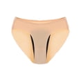thumbnail image 2 of GPOECD Briefs for Women Mid Waist Leak Proof Breathable Menstrual Panties Geometric Print Crotch Briefs Womens Panties,Beige,XL, 2 of 6