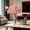 Pink style, variant on Artificial Flower Daffodil Branch, Faux Silk for Home Vase Decoration, Realistic Fake Floral Ornament for Wedding Hotel Table Centerpiece