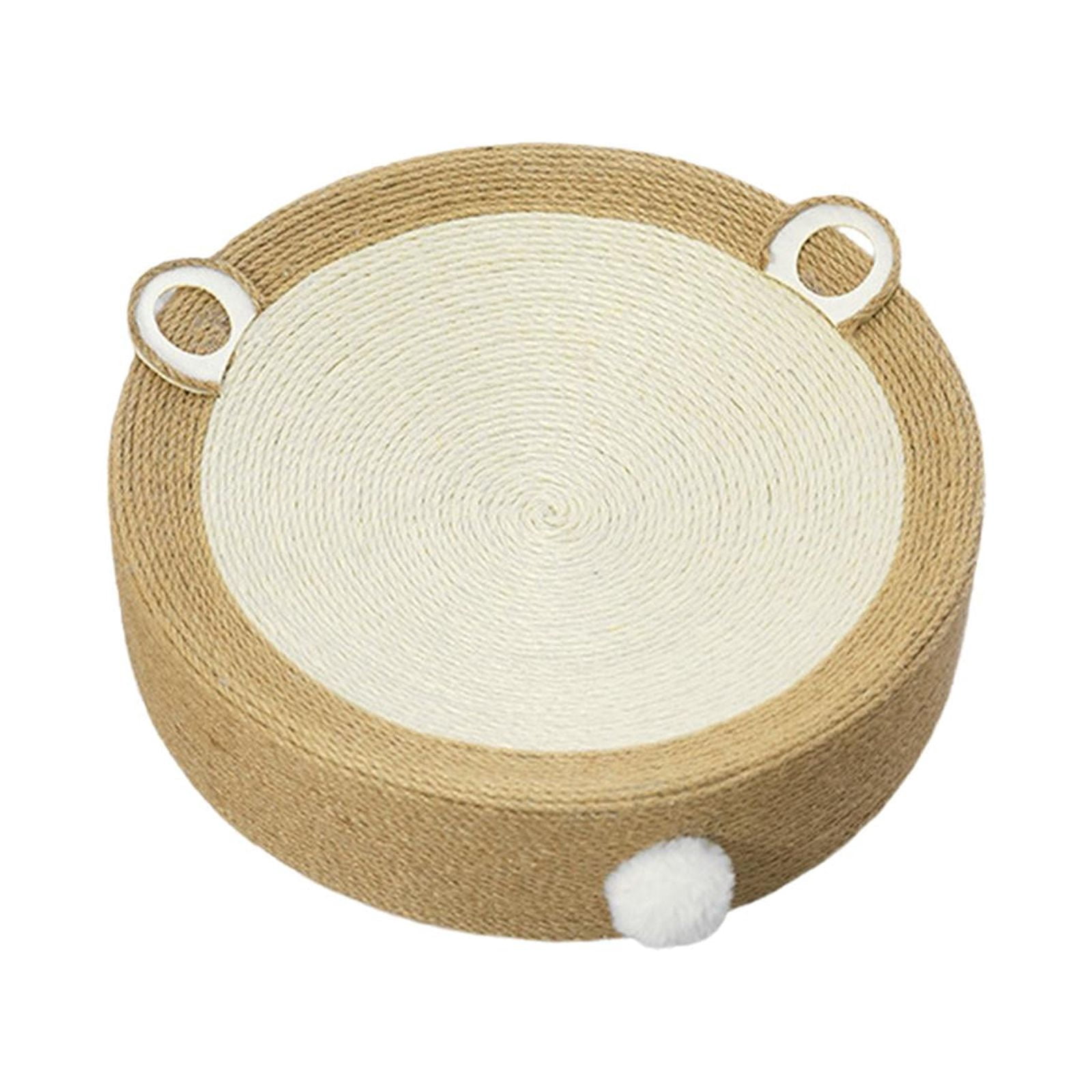 Tooyful Cat Scratch Pad Lounge Cat Beds Rest and Play 40x10.5cm Grind Claws Cardboard Cat Scratcher Bed Cat Scratching Board for Kitten Medium Cats Beige Brown