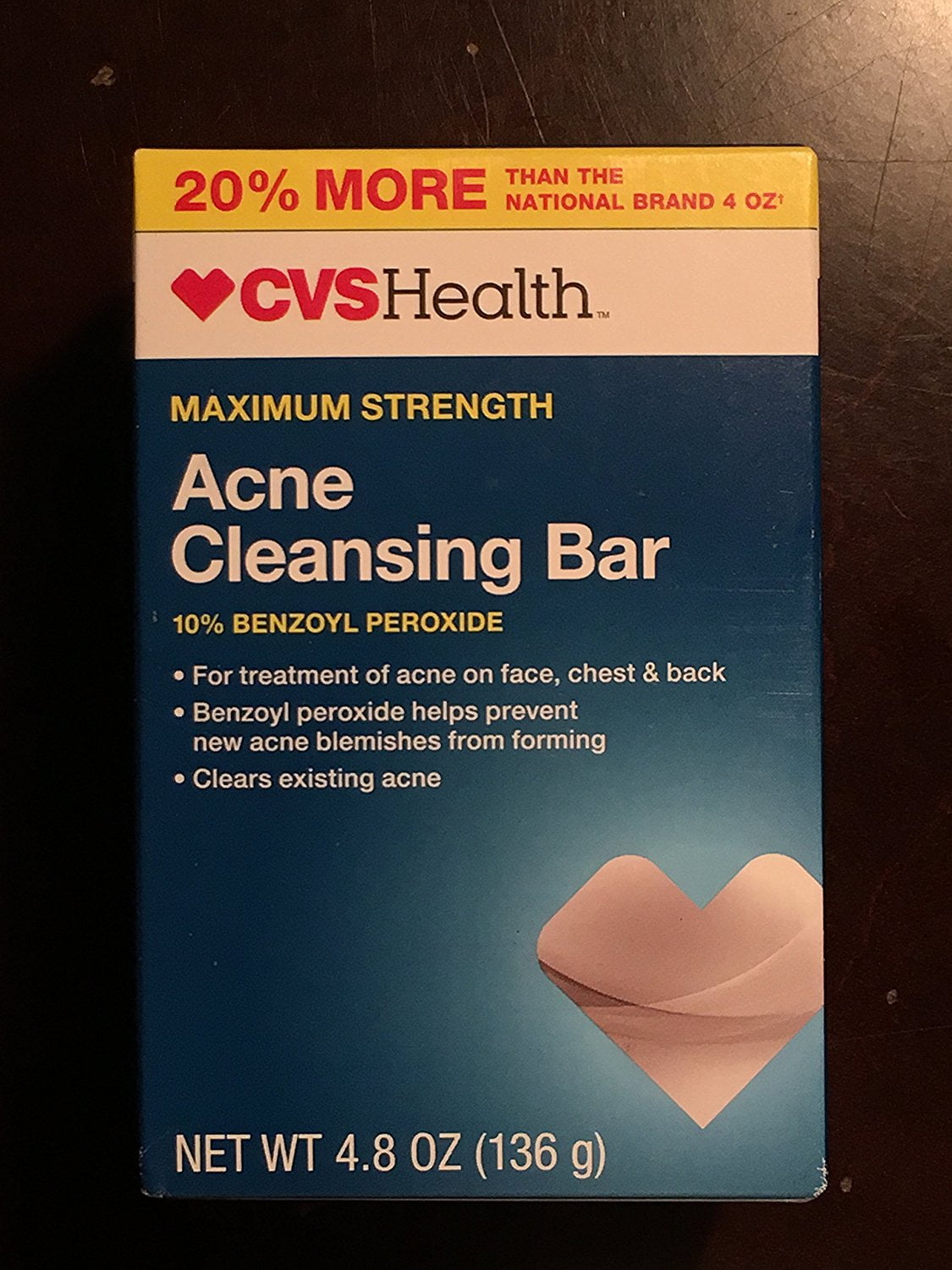 Acne Cleansing Bar Maximum Strength, 4.8 OZ, Compare to ...