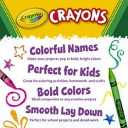Crayola Crayons with Sharpener, 64 Ct, Back to School Supplies, Classroom Must Haves for Teachers, Arts and Crafts, Coloring Gift for Kids, Ages 4, 5, 6, 7