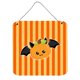 thumbnail image 1 of "Treasures Halloween Pumpkin Bat Metal Print, 6"" x 6"", Multicolor" Caroline's Treasures BB6959DS66, 1 of 1