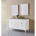 thumbnail image 2 of Elegant Decor Lexington 60" Wood Single Bathroom Vanity in Antique White, 2 of 12