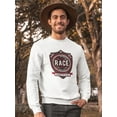thumbnail image 2 of Motorcycle British Race Vintage Sweatshirt Men - Men Sweatshirt, White, 5XL, 2 of 4