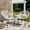 White, variant on Atumcto 2 Piece Outdoor Rattan Patio Chairs Set, Black Wicker Bistro Chairs with Iron Frame, All Weather Balcony Seating for Porch Garden Patio