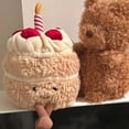 thumbnail image 3 of Muñeco infantil divertido peluche suave y pastel de 28cm de regalo., 3 of 7