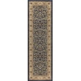 thumbnail image 3 of Traditional 2x10 Area Rug (2'3'' x 10') Border Navy, Beige Indoor Runner Easy to Clean, 3 of 7