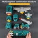 thumbnail image 5 of Transformar Sea Land Air Car Ensamblados STEM Take Apart Trucks en Robots Vehículos Construcción 25/26 Piezas Con Caja Almacenamiento Juego Magnéticos para Pequeños Educativos, 5 of 9