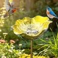 thumbnail image 5 of Kaireo Hanging Bird Feeder Metal Tray Decorative Bowl Multicolor for Garden Yard Patio - Shop Now, 5 of 5