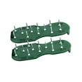 thumbnail image 7 of Garden Scarifier Shoes Garden Lawn Aerator Grass Nail Shoes Self-leveling Epoxy Garden Grass Cultivator (Nail length 4.2cm,Green), 7 of 7