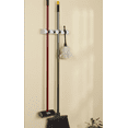 thumbnail image 2 of DALLINT-The Lakeside Collection 4-Slot Mop & Broom Wall Organizer 1 Pieces, 2 of 3