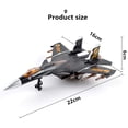 thumbnail image 3 of Simulation J15 Jet Fighter Attack Plane Military Model Alloy Airplane Model 1/100 Scale with Sounds Light Pull Back Function, 3 of 10