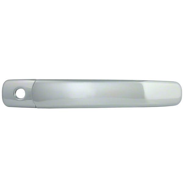 Convient 2008-2013 Nissan Rogue Coast To Coast Poignée de Porte Extérieure CCIDH68521B Chromée; Plastique ABS; Leviers Seulement; avec Trou de Serrure Côté Conducteur/sans Trou de Serrure Côté Passager