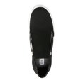 thumbnail image 3 of STEVE MADDEN Womens Black Knit Hidden Heel Camden Wedge Athletic Sneakers 7.5 M, 3 of 4