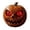 Red, variant on VMWMSSR Halloween Pumpkin Decor Resin Pumpkin Statue With Eyes For Indoor Outdoor Party, Home & Yard Decor(Red-3.93"×3.93")