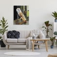 thumbnail image 2 of Stupell Industries Owl Perched on Barn Door Animals & Insects Painting Gallery Wrapped Canvas Print Wall Art, 30 x 40, 2 of 7