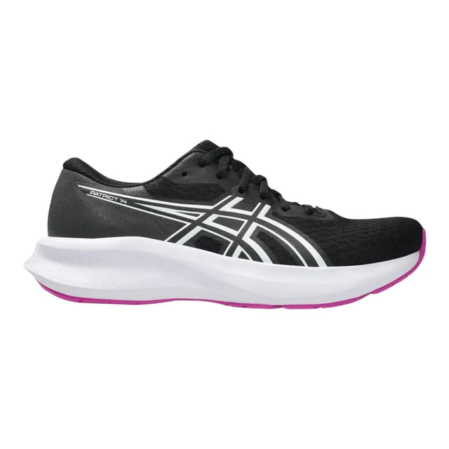 TENIS ASICS MUJER PATRIOT 14 RUNNING NEGRO 1012B836.005 negro 225