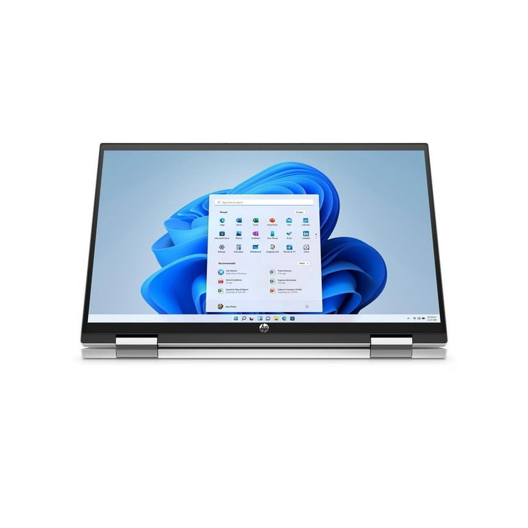 Free Shipping HP Pavilion x360 15.6 2 in 1 Laptop with Backlit Keyboard Touchscreen Intel i5 1235U 12GB RAM 256GB SSD Silver Walmart Walmart