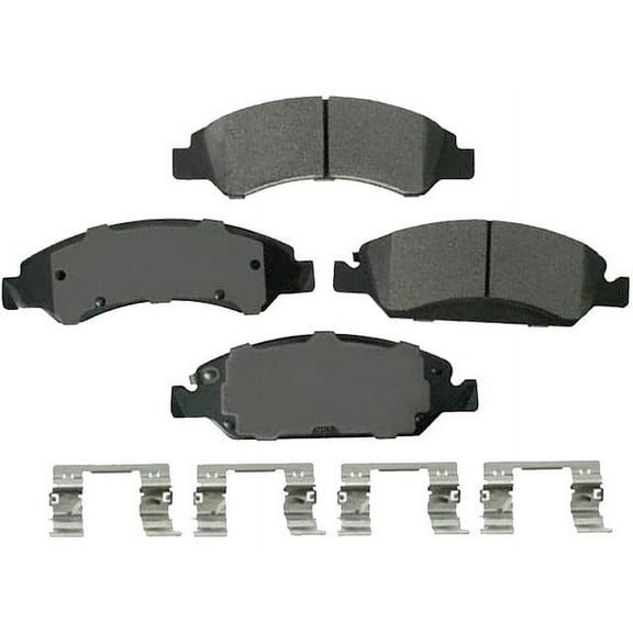Front Brake Pad Set - Compatible with 2015 - 2020 Chevy Suburban 2016 2017 2018 2019