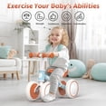 thumbnail image 4 of allobebe Baby Balance Bike for 1 Year Old, Toddler Balance Bike, No Pedal Infant 4 Wheels Baby Walker First Birthday Gift, Mini Bike for 12-36 Months, 4 of 5