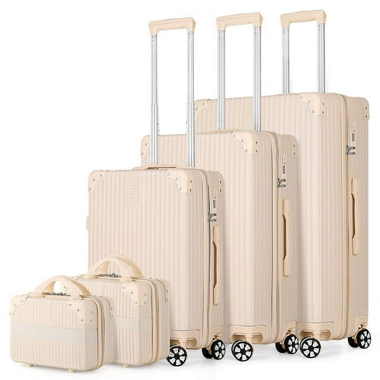 Hikolayae Sunshine Collection Hardside Spinner Luggage Sets in