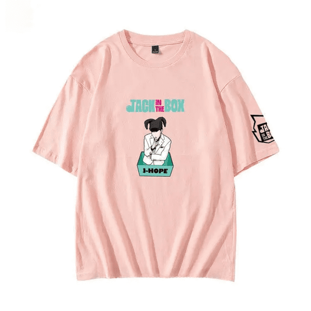 Camiseta de manga corta Zhonghua antipopular, ropa de verano de Jack In The Box para hombres y mujeres, estilo de cuello redondo, ropa para festivales de música
