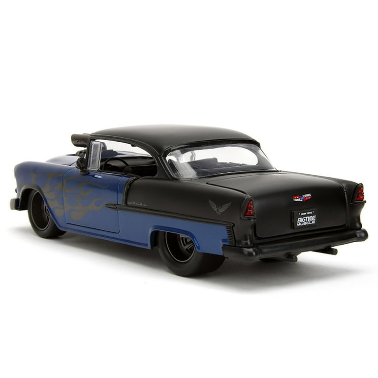 Collections Etc 1955 Metallic Blue Chevy Bel-Air 1:24 Scale Collections Etc 1955 Metallic Blue Chevy Bel-Air 1:24 Scale