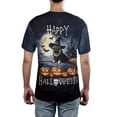 thumbnail image 5 of Happy Halloween Pug Witch Pumpkins Bats All Over Print 3D Shirt Unisex Merch Dog Lover Gifts - 13012, 5 of 6
