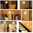 thumbnail image 5 of Luz Led inalámbrica regulable debajo del gabinete, Sensor táctil, lámparas de noche con batería, lámparas de Control remoto, decoración de jardín, 5 of 5