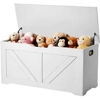 KidKraft Nantucket Wood Storage Bench, Three Bins, White - Walmart.com