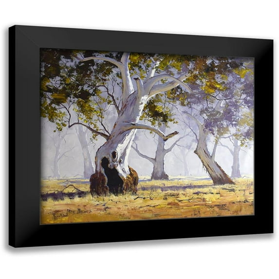 Gercken, Graham 17x15 Black Modern Framed Museum Art Print Titled - Gum Tree