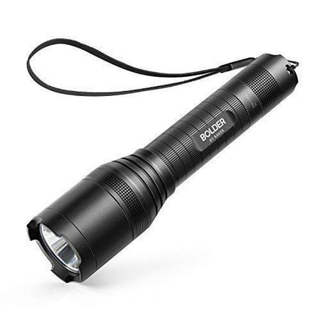 Anker Super Bright Tactical Flashlight, Rechargeable (18650 Battery Included), Zoomable, IP65 Water-Resistant, 900 Lumens CREE LED, 5 Light Modes for Camping and Hiking, Bolder