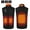 Black-A, variant on Winter Warm Heated Vest for Men Women USB Rechargeable Heated Jacket with 9 Heating Zones Lightweight Plus Size Floral Print USB Windproof Heated Coat Black without Power Bank