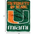 thumbnail image 2 of NCAA Unisex-Adult Micro Raschel Throw Blanket, 2 of 2