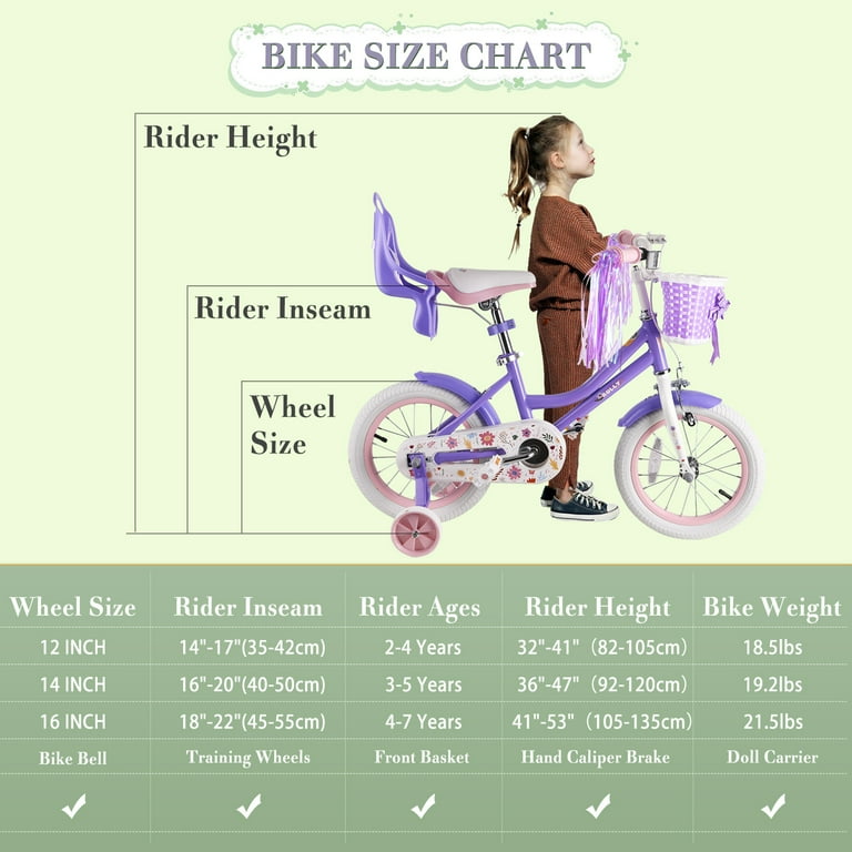 Best Bike How Tall For 14 Inch Bike How To 14 Inch Bike Size Chart