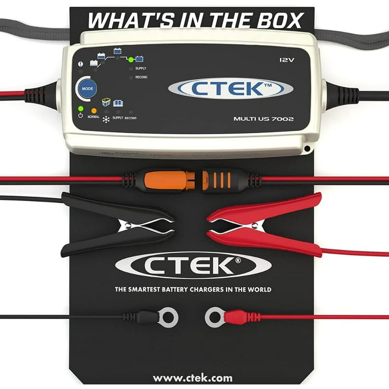 CTEK Multi US 7002, 12V Battery Charger for Cars, SUVs and Trucks