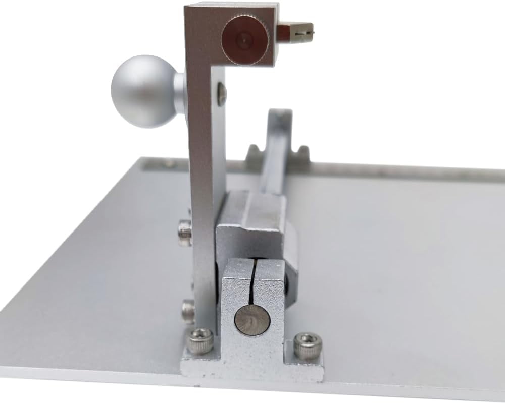 EQCOTWEA ITO Conductive Glass Cutter FTO/AZO/Quartz Glass Cutting Table 13.7*9.8"