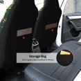 thumbnail image 5 of Naloa Forest Squirrel Car Seat Covers 2PCs Front Car Seat Covers Universal fit for Most Cars SUVs and Trucks - 1, 5 of 5