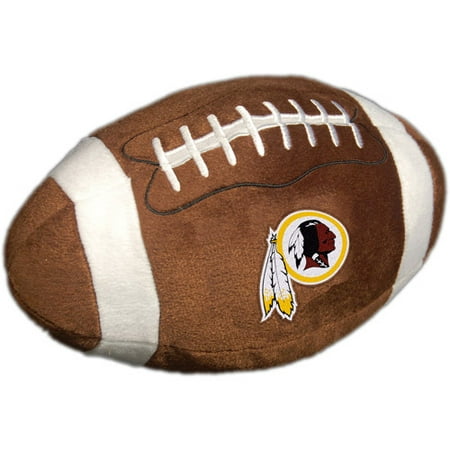 NFL Plush Football Pillow, Washington Redskins