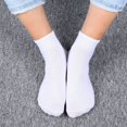 thumbnail image 2 of Lot 3-12 Pairs Mens Womens Ankle/Quarter Crew Socks Cotton Low Cut Casual Sports, 2 of 6