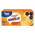 thumbnail image 1 of Galletas Great Value sabor naranja 5 paquetes de 4 pzas c/u, 1 of 4