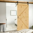 Kimberly Bay Solid Wood Flush Interior Barn Door