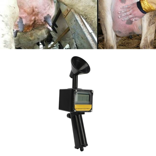 Detector de Mastitis de Vacas, Diseño Portátil Pantalla Transparente de la Glándula Mamaria Recesiva Uso Conveniente para la Granja Familiar