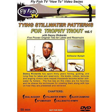 Fly Fish TV: Tying Stillwater Patterns For Trophy Trout, Vol. (Best Stillwater Trout Flies)