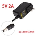 thumbnail image 3 of Adaptador de fuente de alimentación conmutada CA a CC 5,5 mm * 2,1 mm 5,5 mm * 2,5 mm 5V 2A, 3 of 6